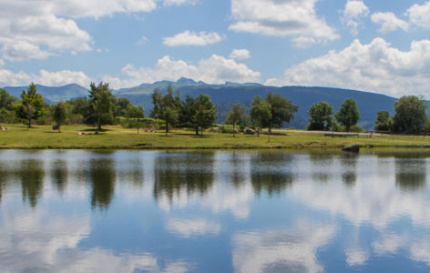 Site de pêche du plan d'eau du Pré Cohadon à Murat le Quaire_Murat-le-Quaire