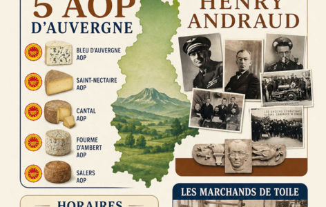Exposition La Mémoire des Marchands de Toiles_Égliseneuve-d'Entraigues