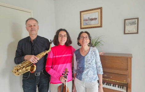 Concert : Trio saxophone, piano et violon_La Bourboule