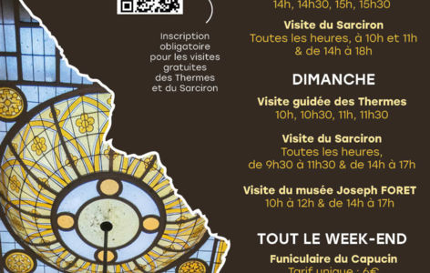 Journées Européennes du Patrimoine : visite guidée des thermes du Sarciron_Mont-Dore