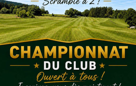 Championnat du club de golf_Mont-Dore
