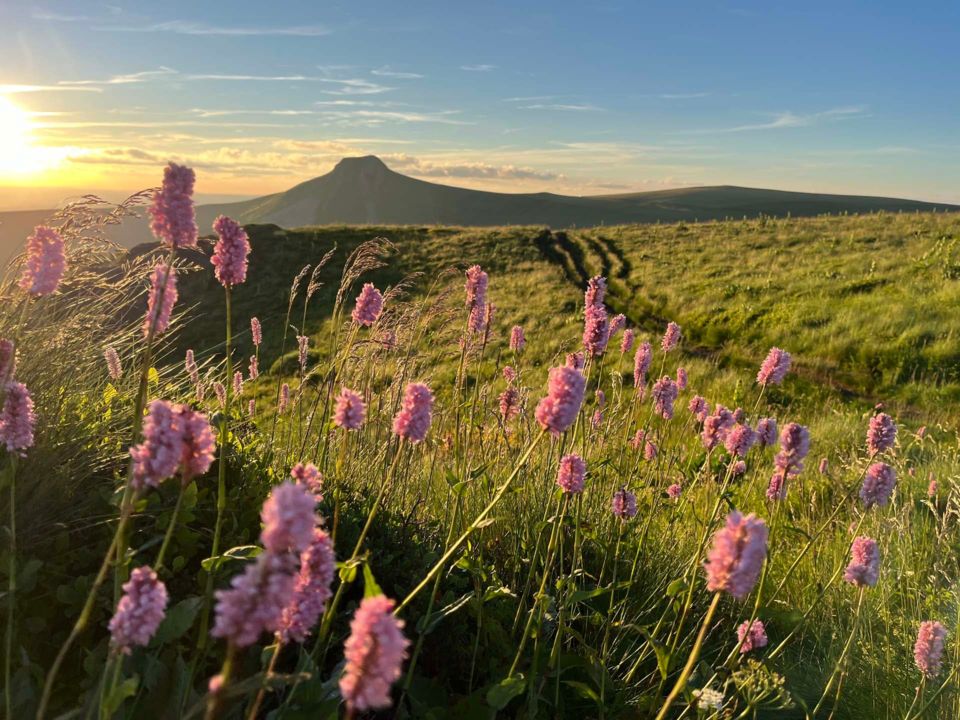 Itinérance sur le parcours Orcival - Rocamadour dans le massif du Sancy