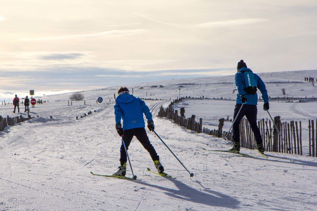 Cross-country skiing from Super-Besse Madalet
