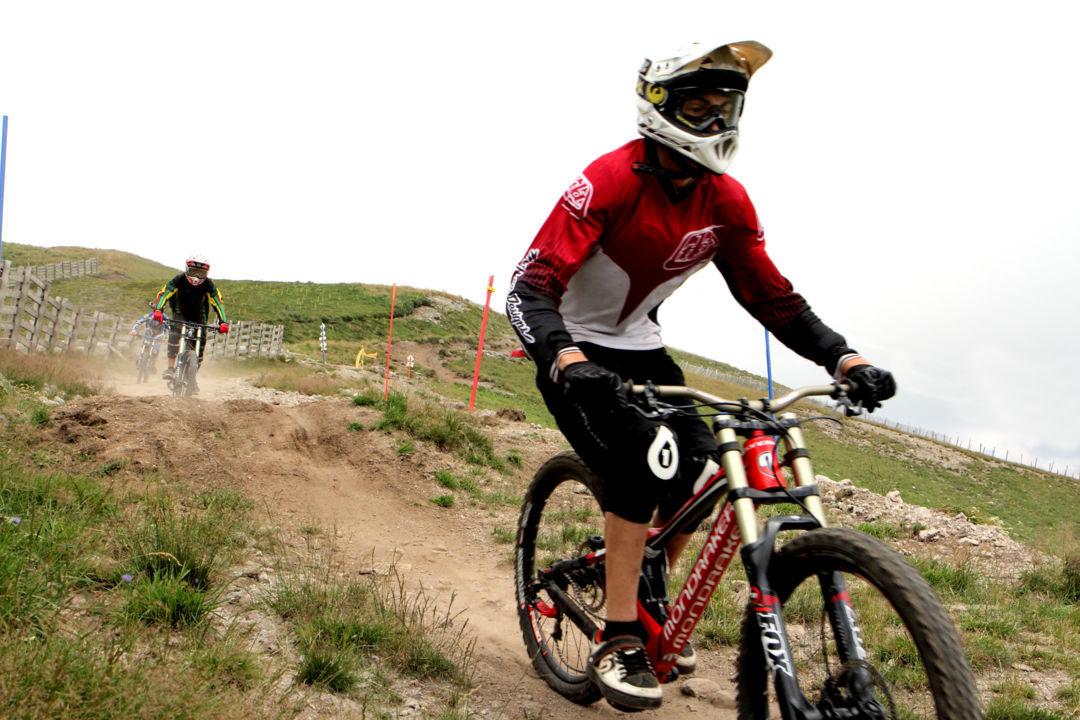 Downhill mountain bike, DH mountain bike, Super-Besse, Mont-Dore in Auvergne