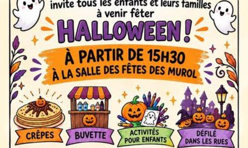 Après-midi Halloween à Murol