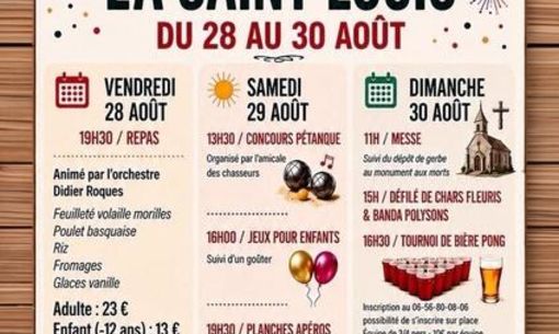 Fête patronale de la Saint Louis