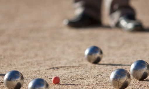 Concours de pétanque
