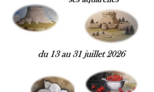 Exposition d'aquarelles