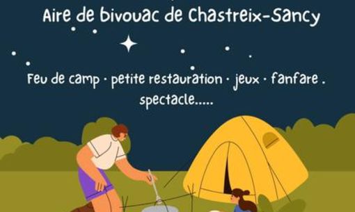 Camping under the stars