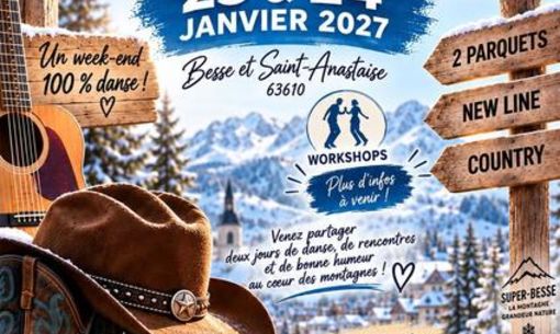 Super-Besse Country & Line : 2ème édition hivernale