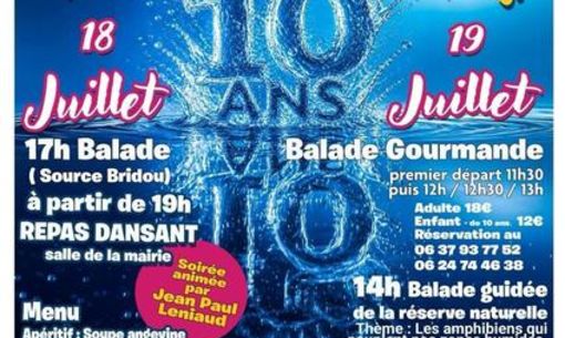 L'association Chemins et Patrimoine au pays des Toupis fête ses 10 ans !