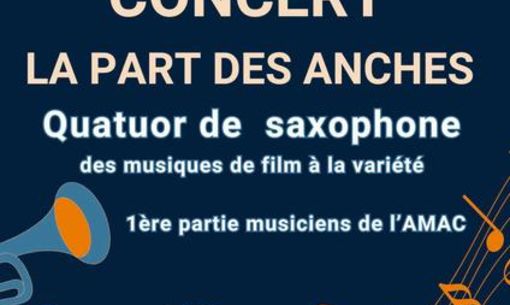 Concert : La part des anches