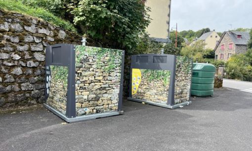 Point de collecte des déchets - Besse