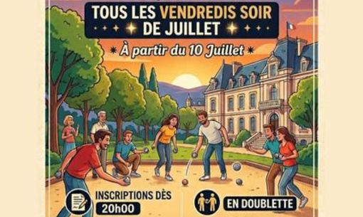 Pétanque competition