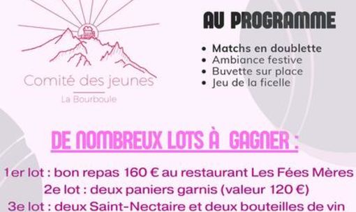 Concours de pétanque