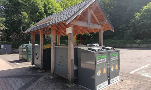 Point de collecte des déchets – Mont-Dore