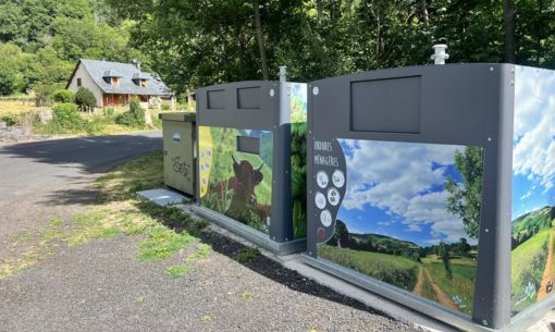 Point de collecte des déchets - Saint-Pierre-Colamine