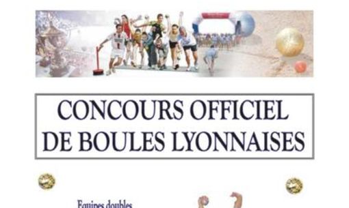 Boules lyonnaises competition