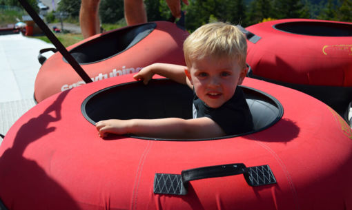 Piste de tubing de Super-Besse