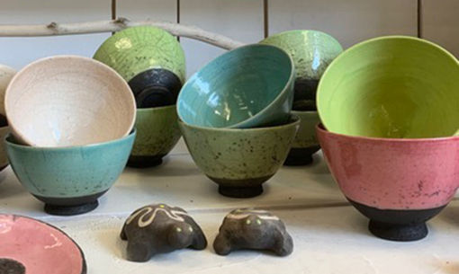 Poterie Raku / Terres mélées / Grès