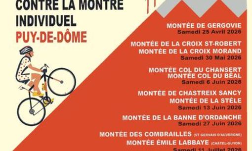 Trophée des Grimpeurs : Arrivée de la Montée la Sancy Ouest