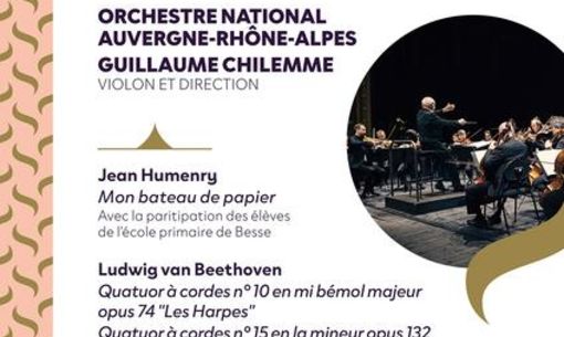 Concert : Orchestre national d'Auvergne