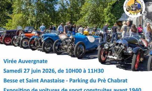 Exposition de voitures de sport anciennes
