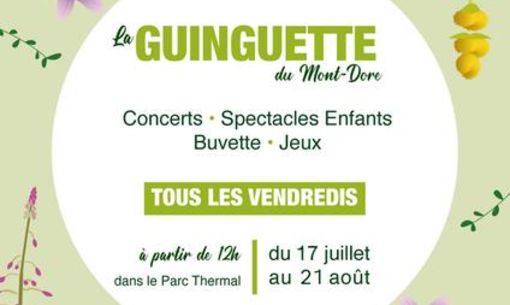 The guinguette of Mont-Dore