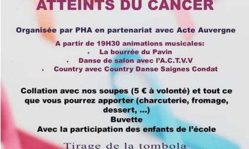 Soirée contre le cancer des enfants