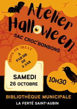 Atelier créatif d'Halloween