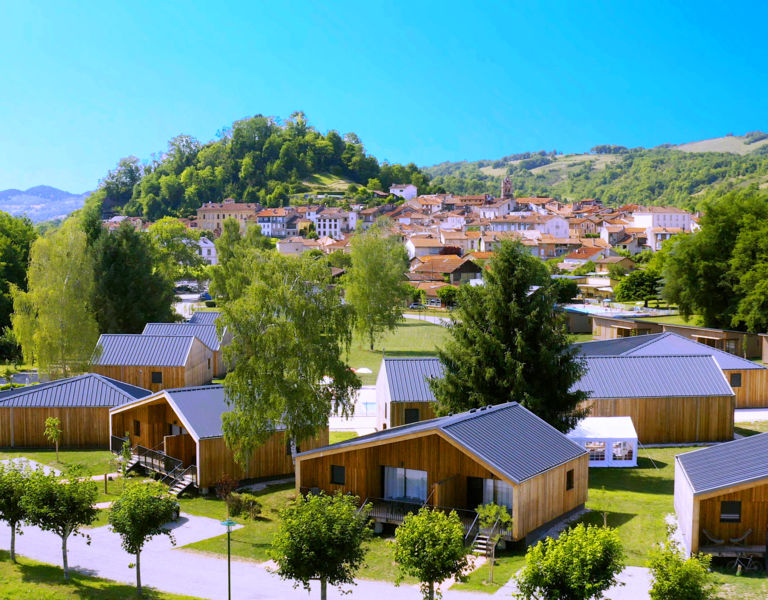 vue d'ensemble du village, 